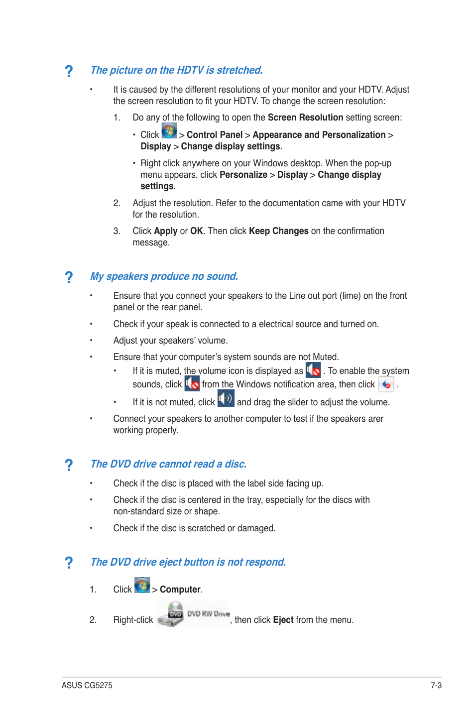 Asus CG5275 User Manual | Page 66 / 66