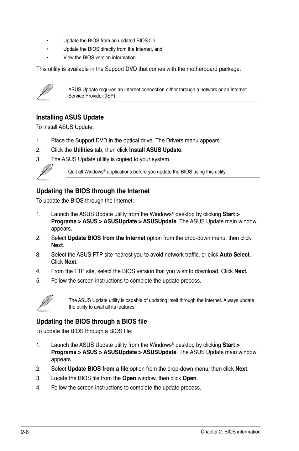 Asus M3N78 SE User Manual | Page 44 / 62
