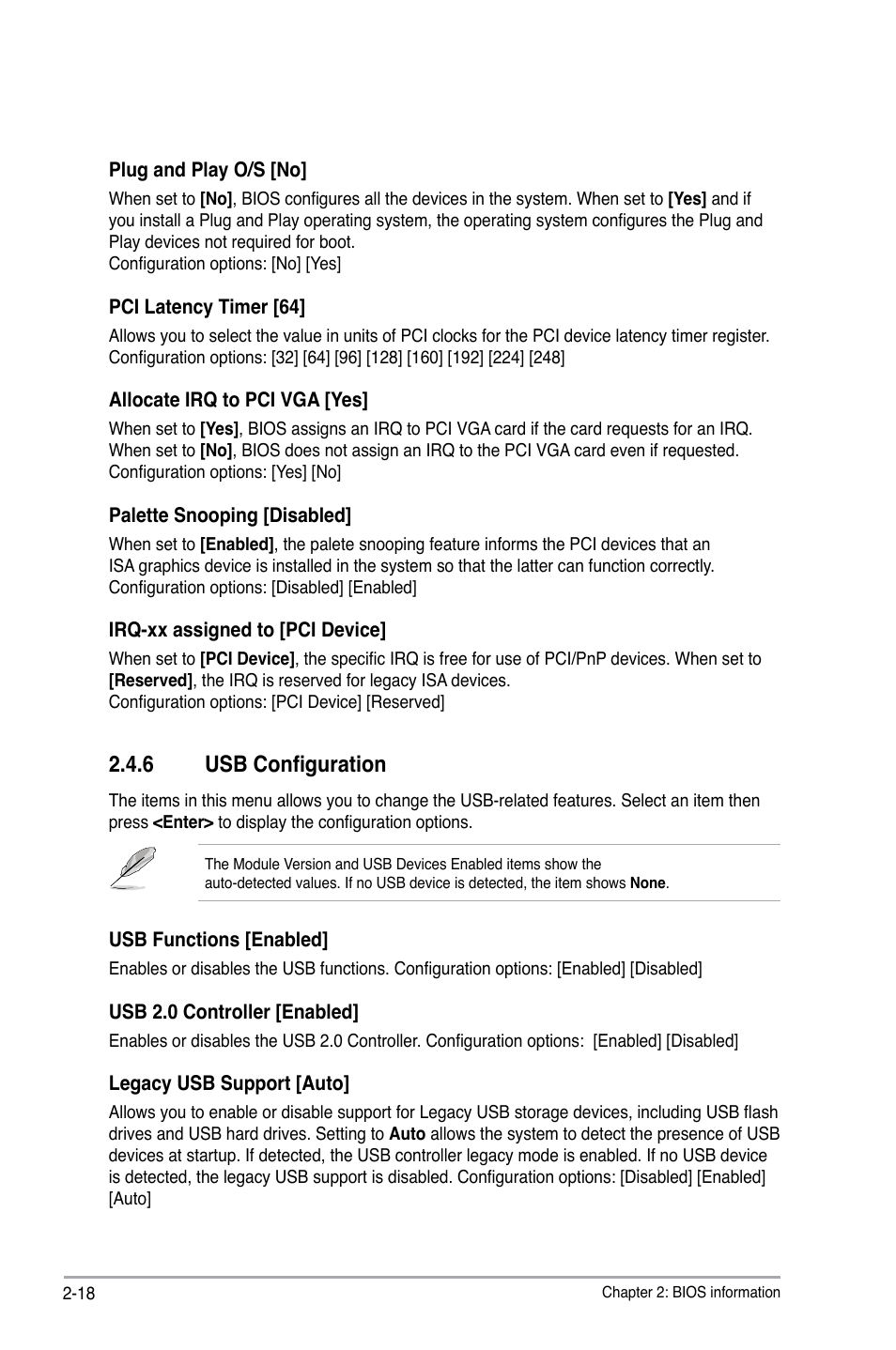 6 usb configuration, Usb configuration -18 | Asus M3N78 SE User Manual | Page 56 / 62