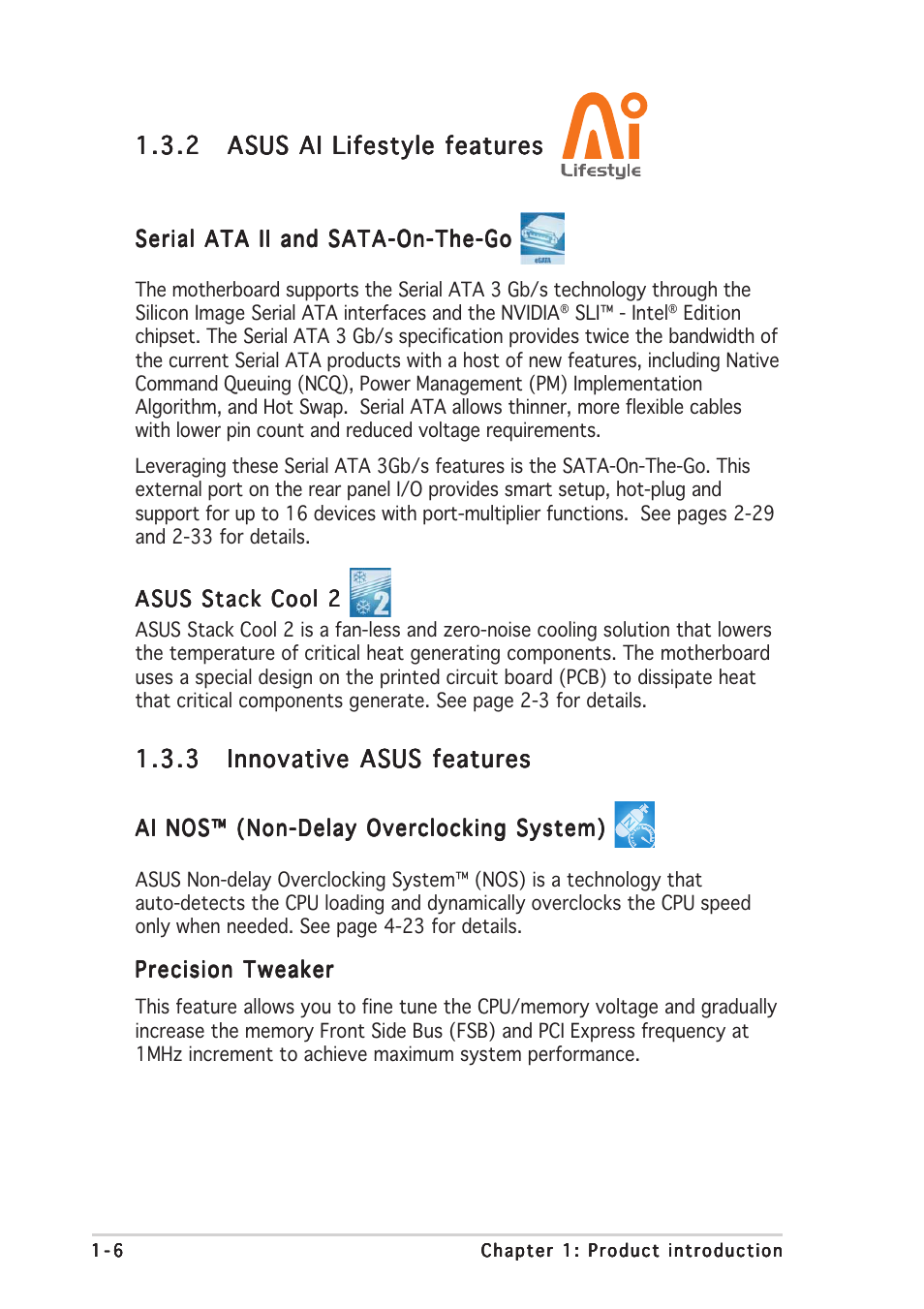 Asus P5N32-SLI SE Deluxe User Manual | Page 22 / 174