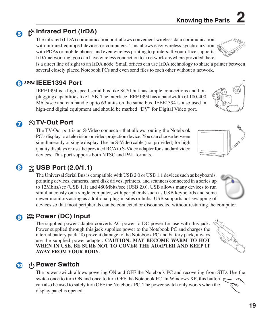 Asus W3Z User Manual | Page 19 / 71