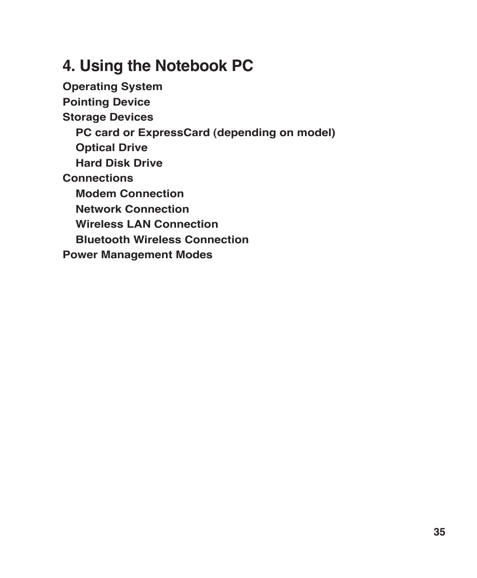 Asus W3Z User Manual | Page 35 / 71