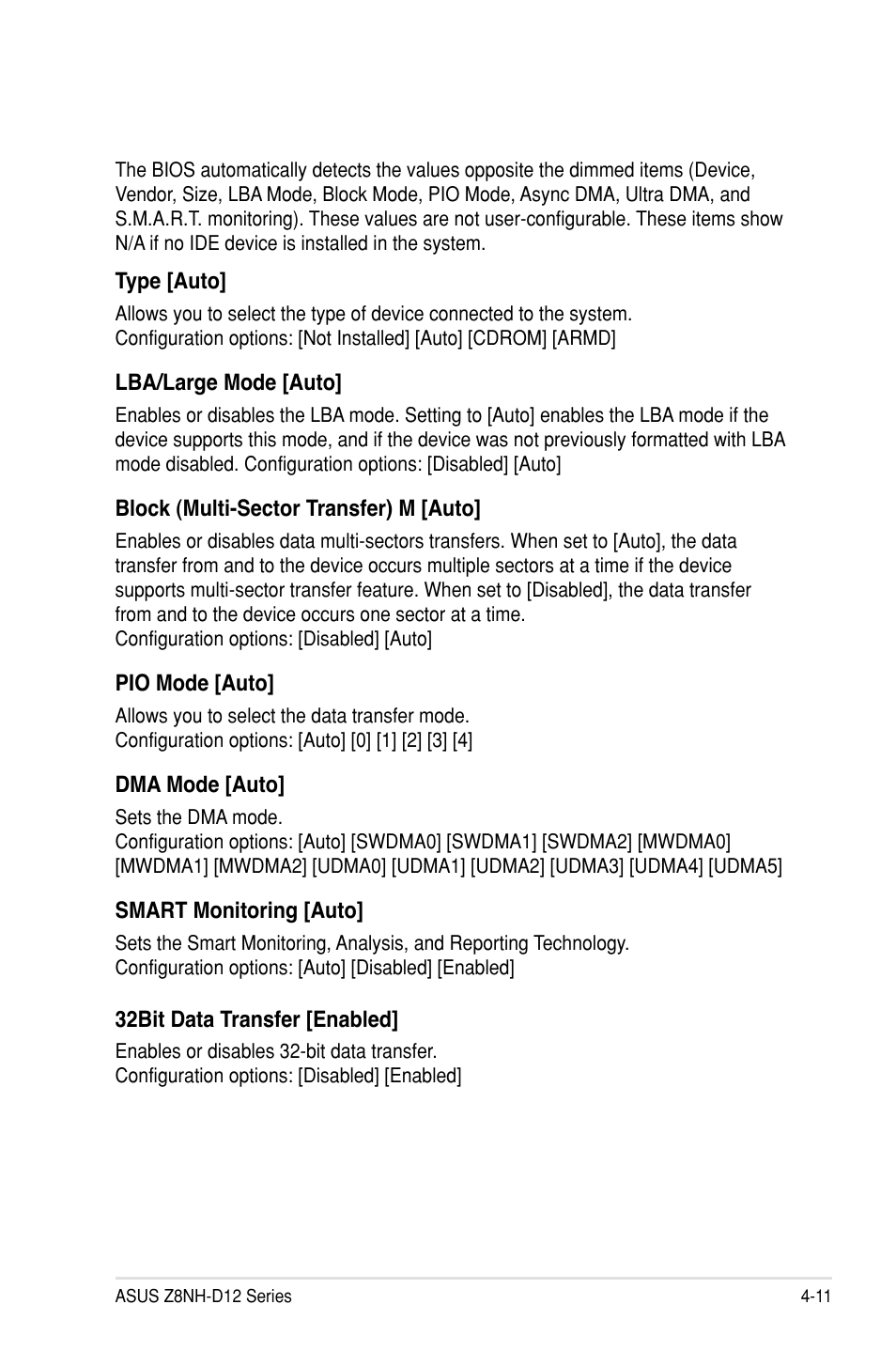 Asus Z8PH-D12/IFB User Manual | Page 67 / 170