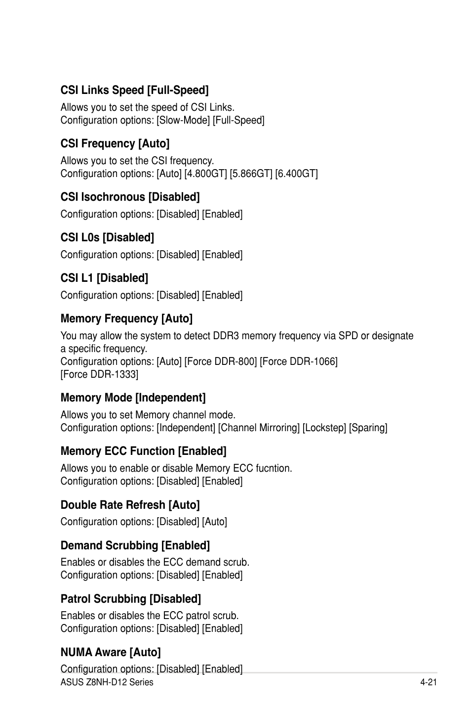 Asus Z8PH-D12/IFB User Manual | Page 77 / 170