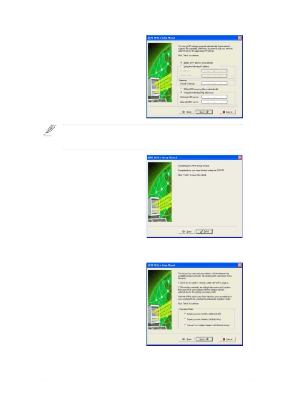3 my configuration | Asus WiFi-b User Manual | Page 23 / 60