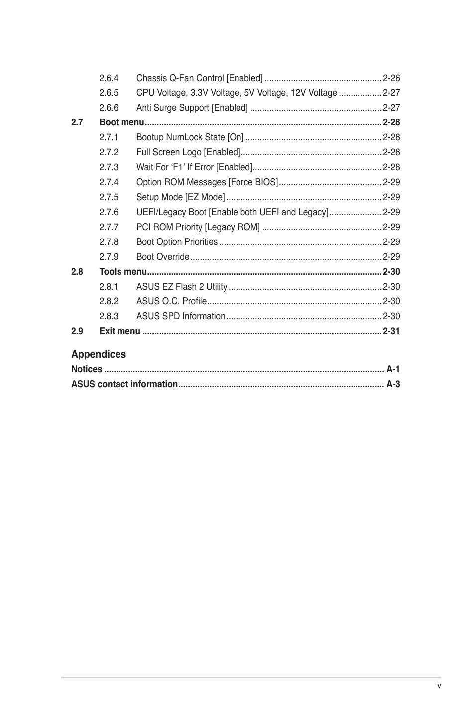 Asus P8H77-V User Manual | Page 5 / 90