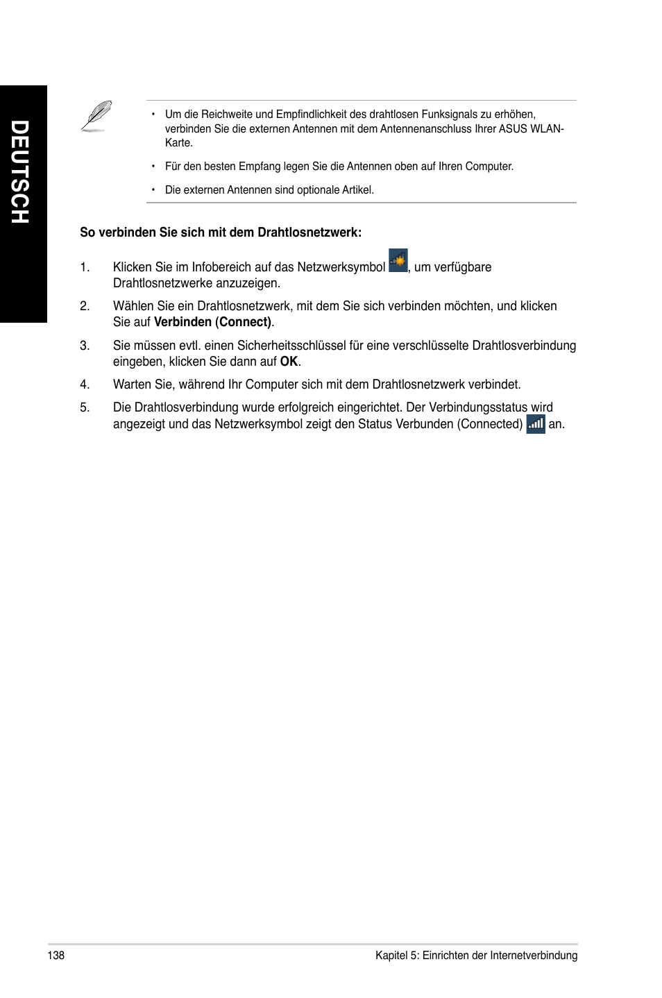 De ut sc h de ut sc h | Asus CG8890 User Manual | Page 140 / 632