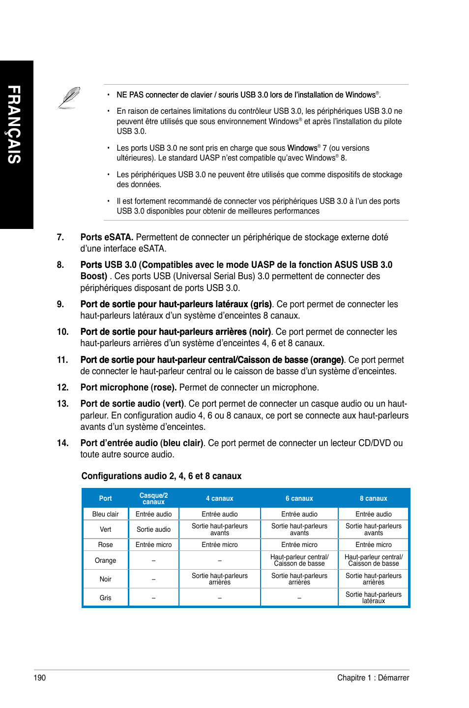 Fr an ça is fr an ça is fr an ça is fr an ça is | Asus CG8890 User Manual | Page 192 / 632