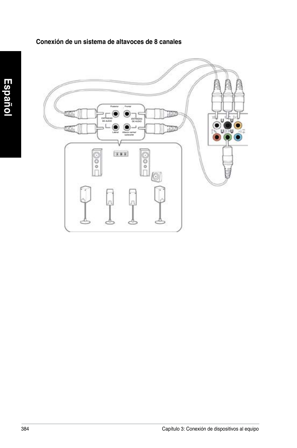 Es pa ño l es pa ño l es pa ño l es pa ño l | Asus CG8890 User Manual | Page 386 / 632