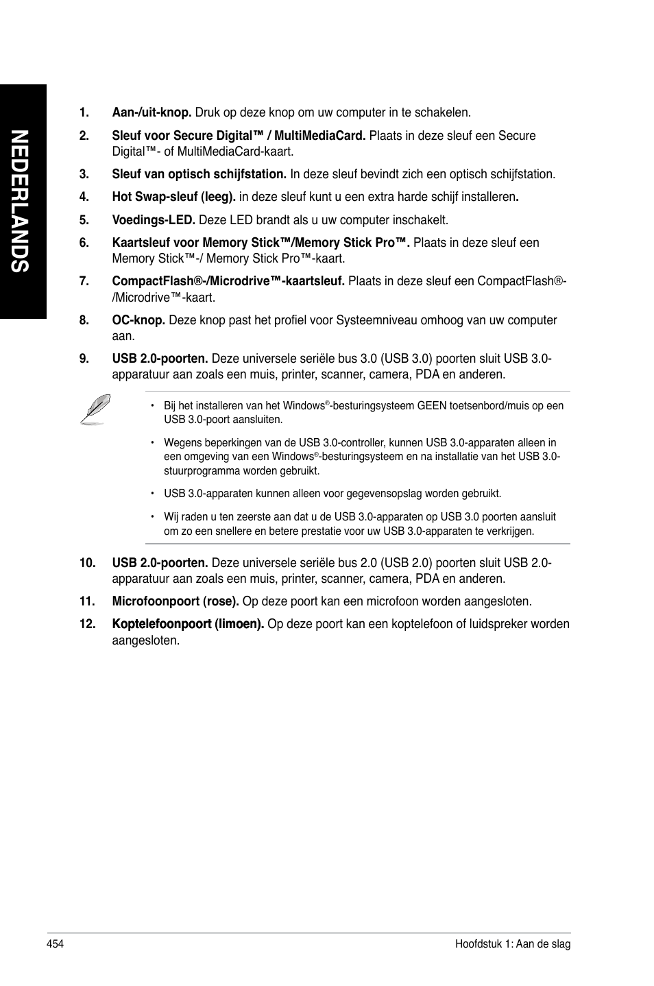 Nederlands | Asus CG8890 User Manual | Page 456 / 632