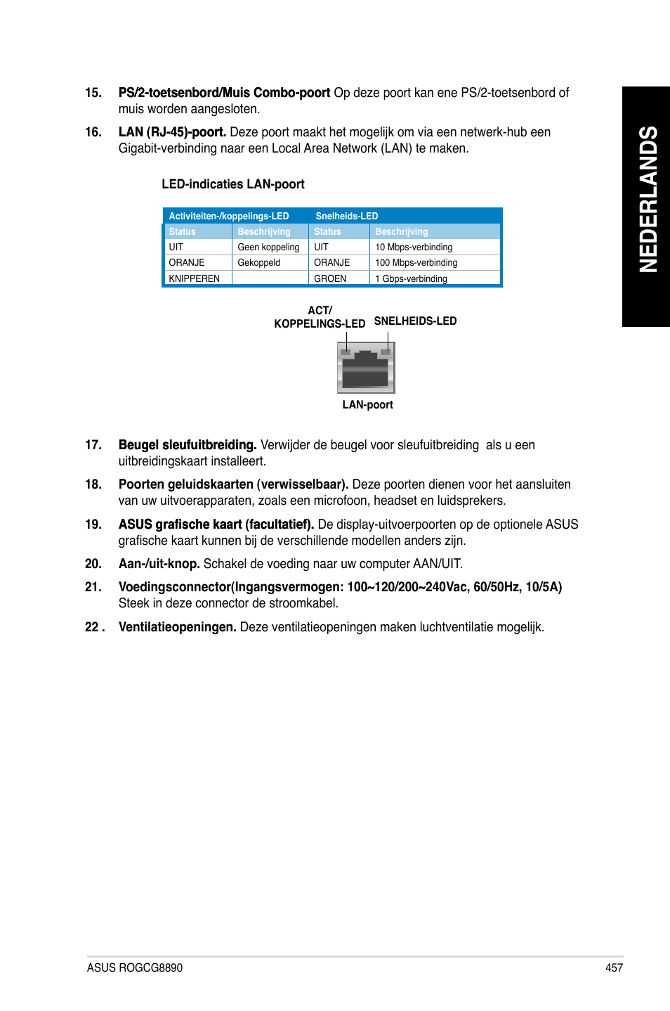 Nederlands | Asus CG8890 User Manual | Page 459 / 632