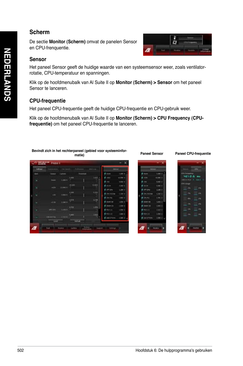 Nederlands | Asus CG8890 User Manual | Page 504 / 632