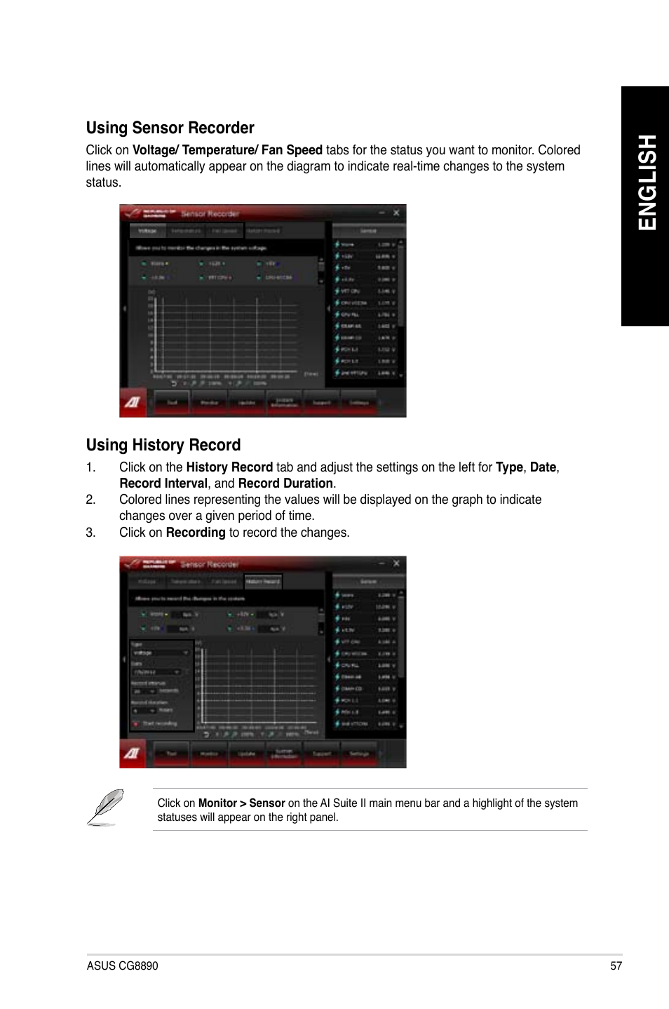 En gl is h en gl is h | Asus CG8890 User Manual | Page 59 / 632