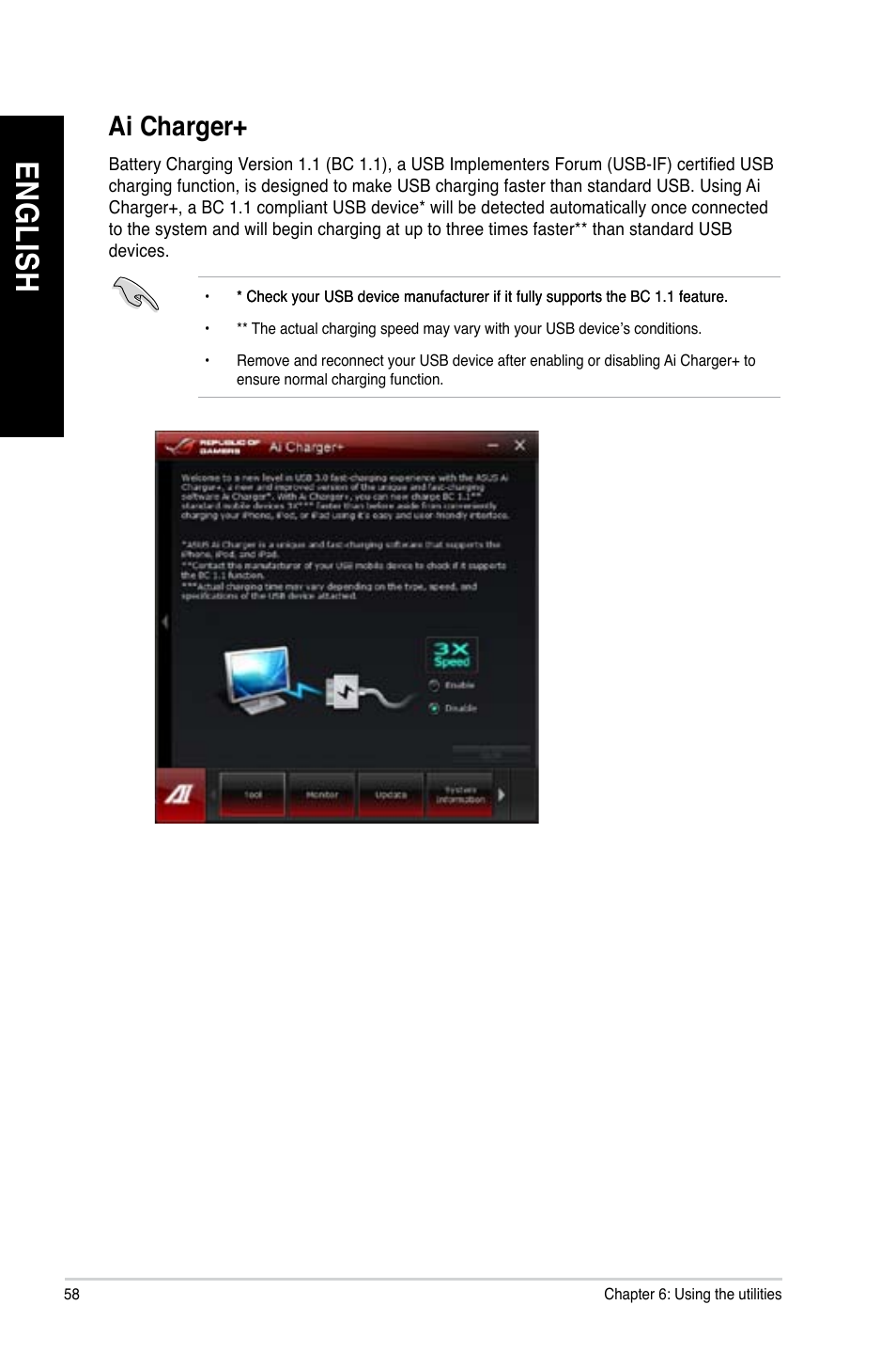 Ai charger, En gl is h en gl is h en gl is h en gl is h | Asus CG8890 User Manual | Page 60 / 632