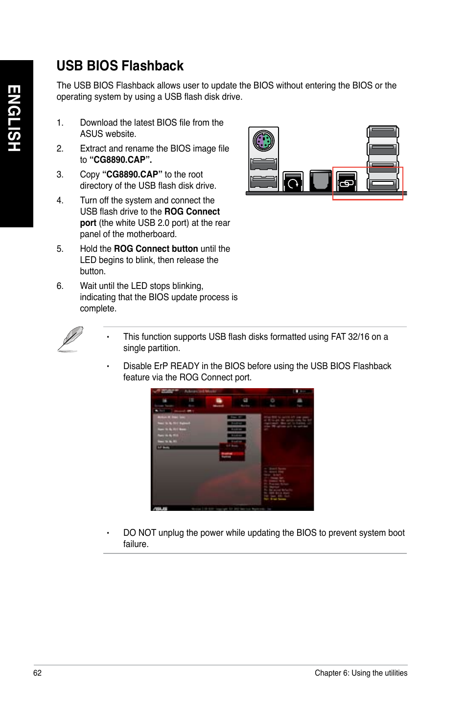 Usb bios flashback, En gl is h en gl is h en gl is h en gl is h, Usb.bios.flashback | Asus CG8890 User Manual | Page 64 / 632