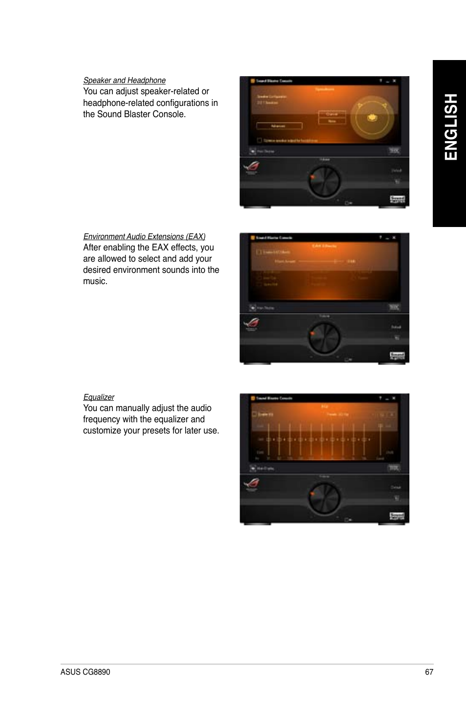 En gl is h en gl is h | Asus CG8890 User Manual | Page 69 / 632