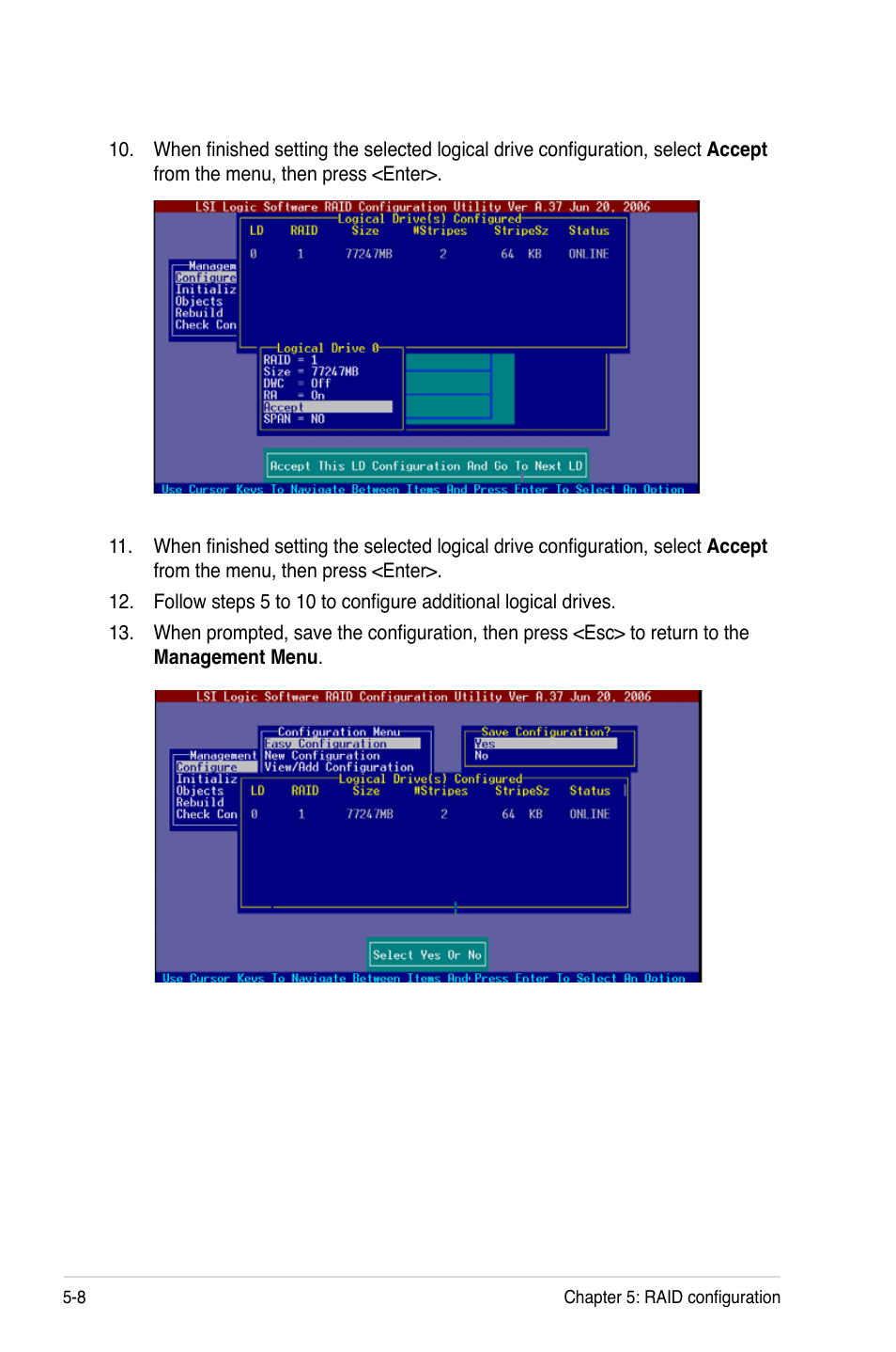 Asus DSBF-D16/SAS User Manual | Page 122 / 202