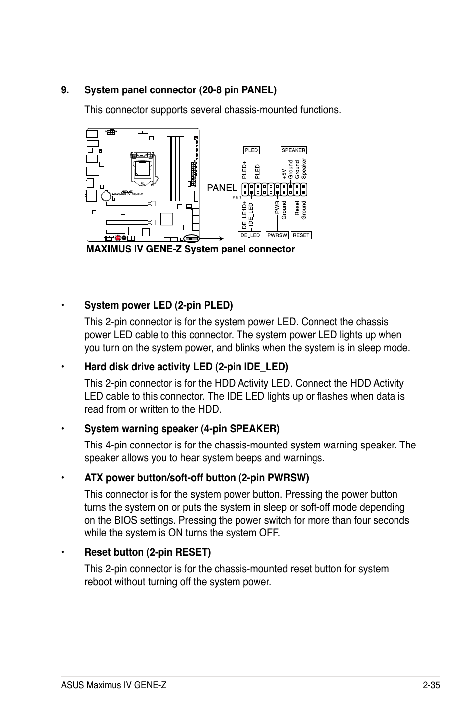 Asus Maximus IV GENE-Z User Manual | Page 67 / 192