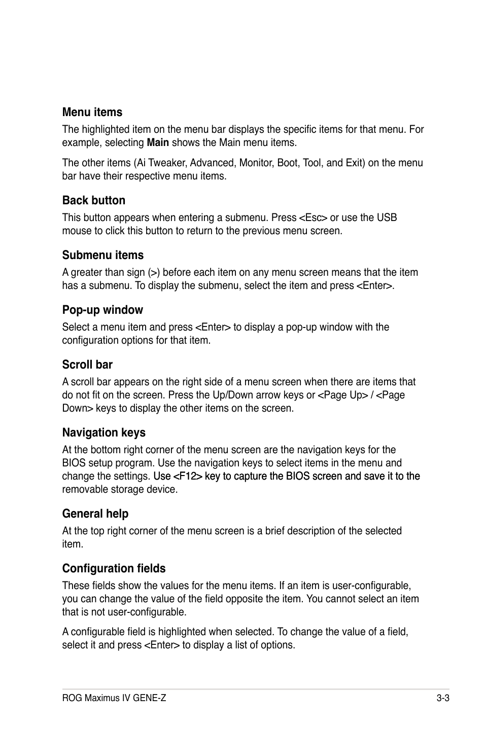 Asus Maximus IV GENE-Z User Manual | Page 91 / 192