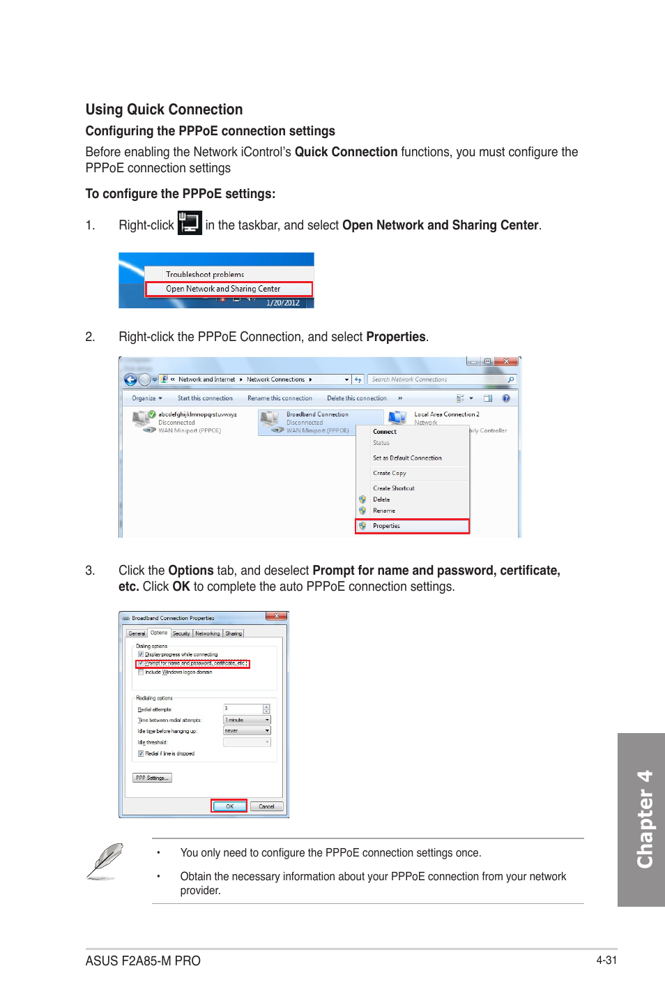 Chapter 4 | Asus F2A85-M PRO User Manual | Page 125 / 165
