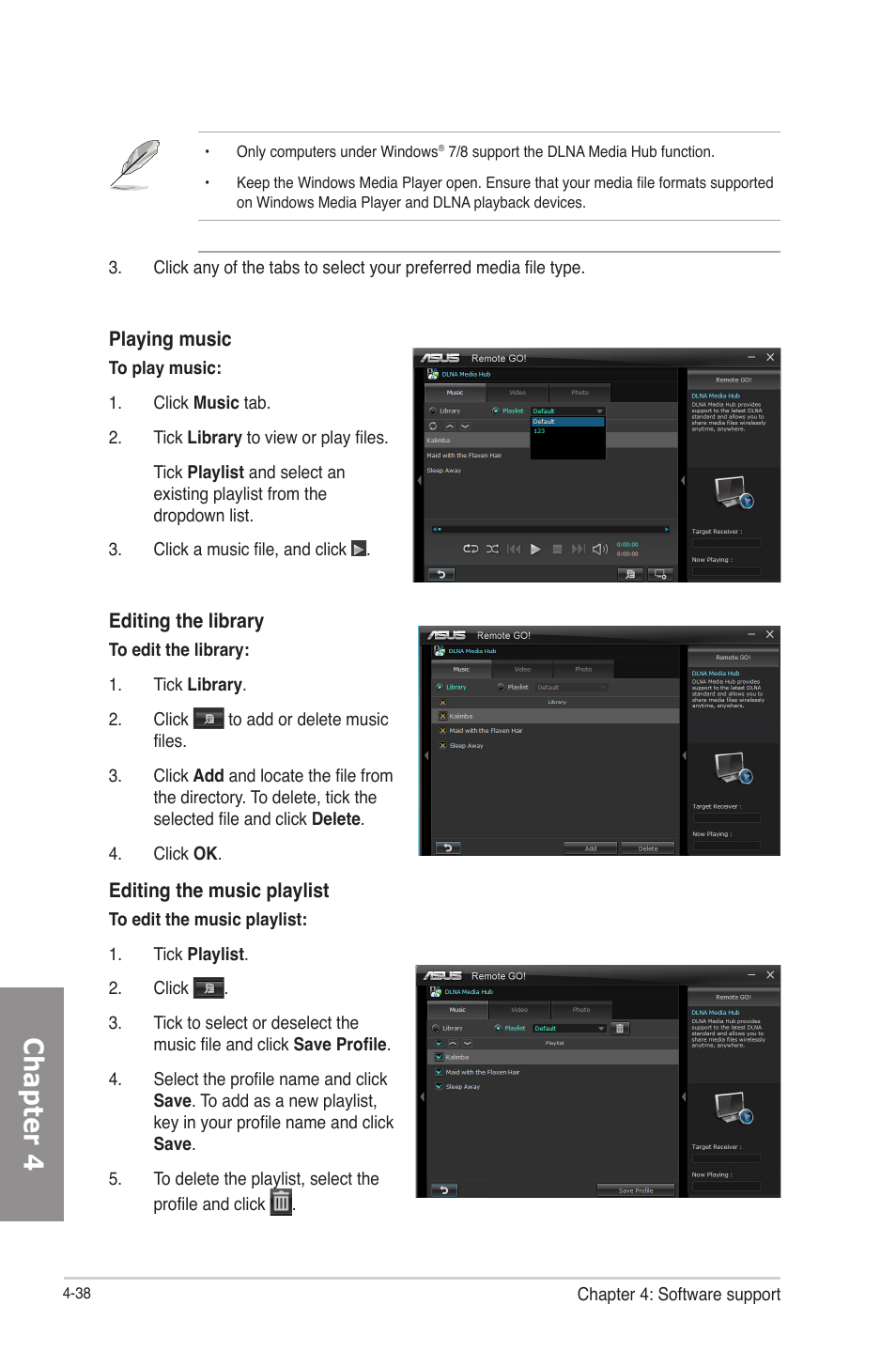 Chapter 4 | Asus F2A85-M PRO User Manual | Page 132 / 165