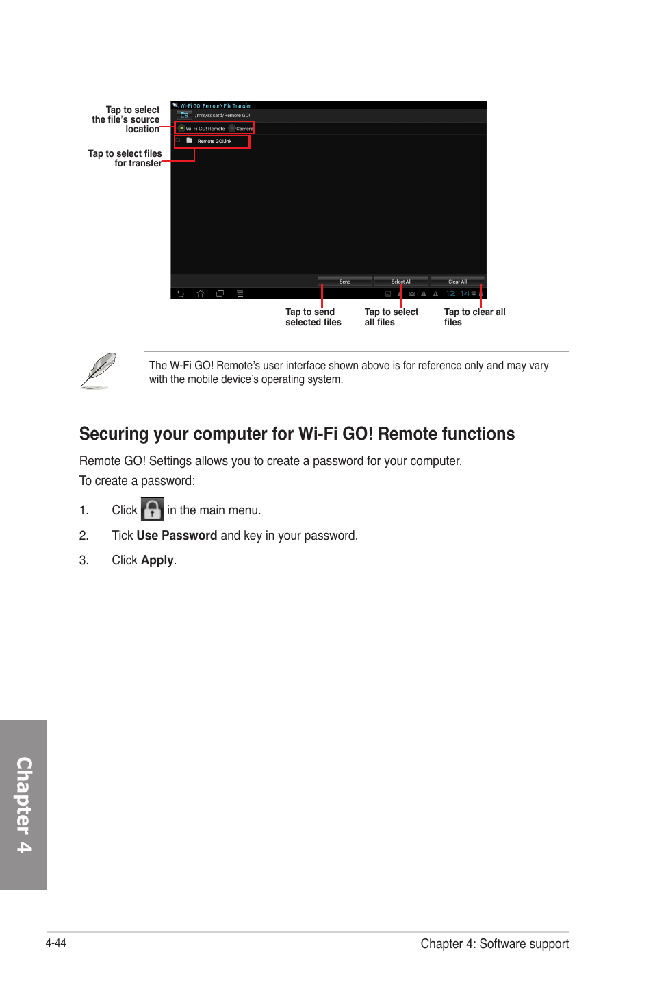 Chapter 4 | Asus F2A85-M PRO User Manual | Page 138 / 165