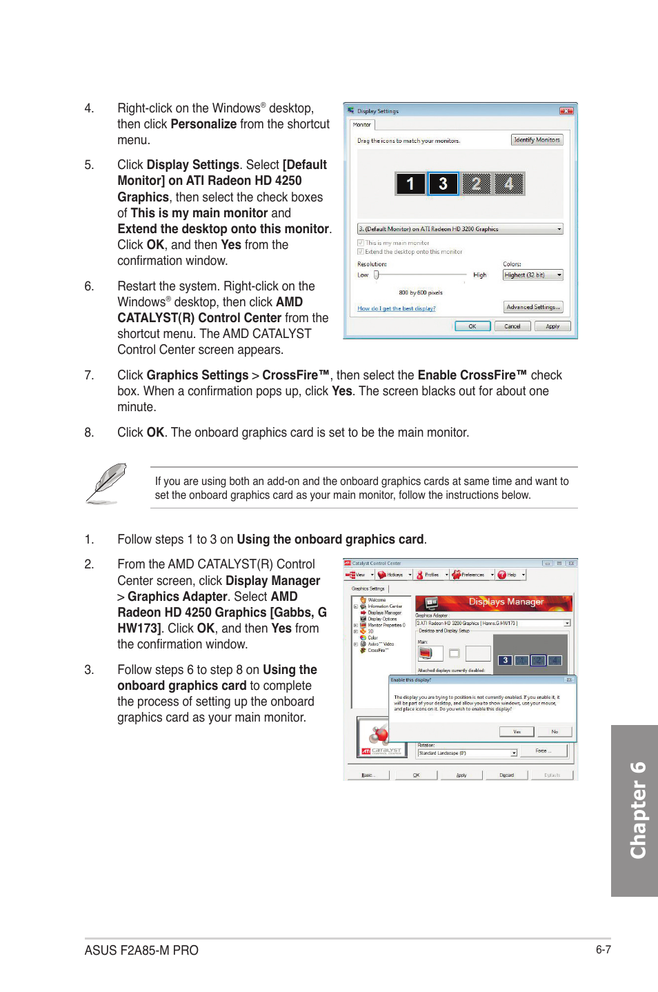 Chapter 6 | Asus F2A85-M PRO User Manual | Page 155 / 165