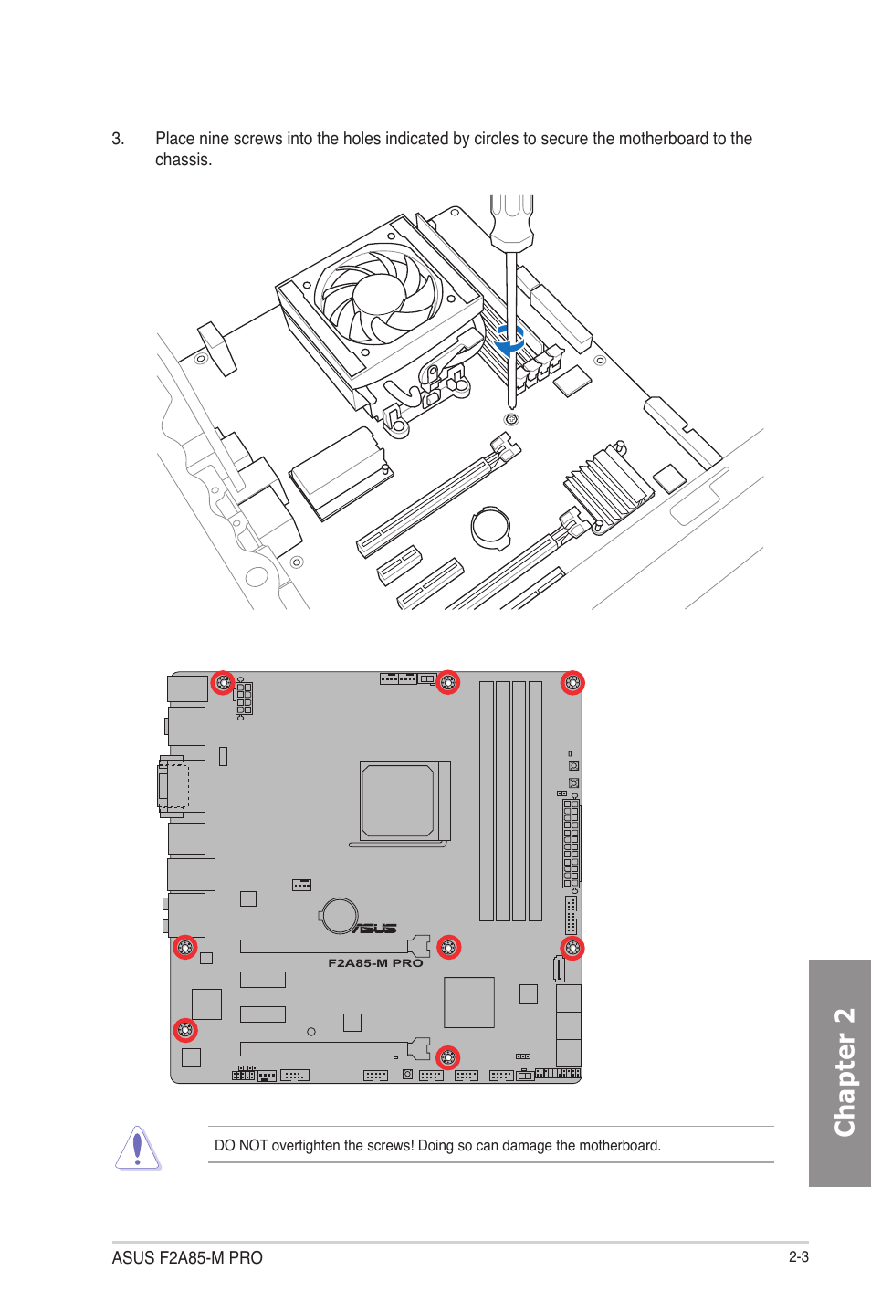 Chapter 2 | Asus F2A85-M PRO User Manual | Page 51 / 165