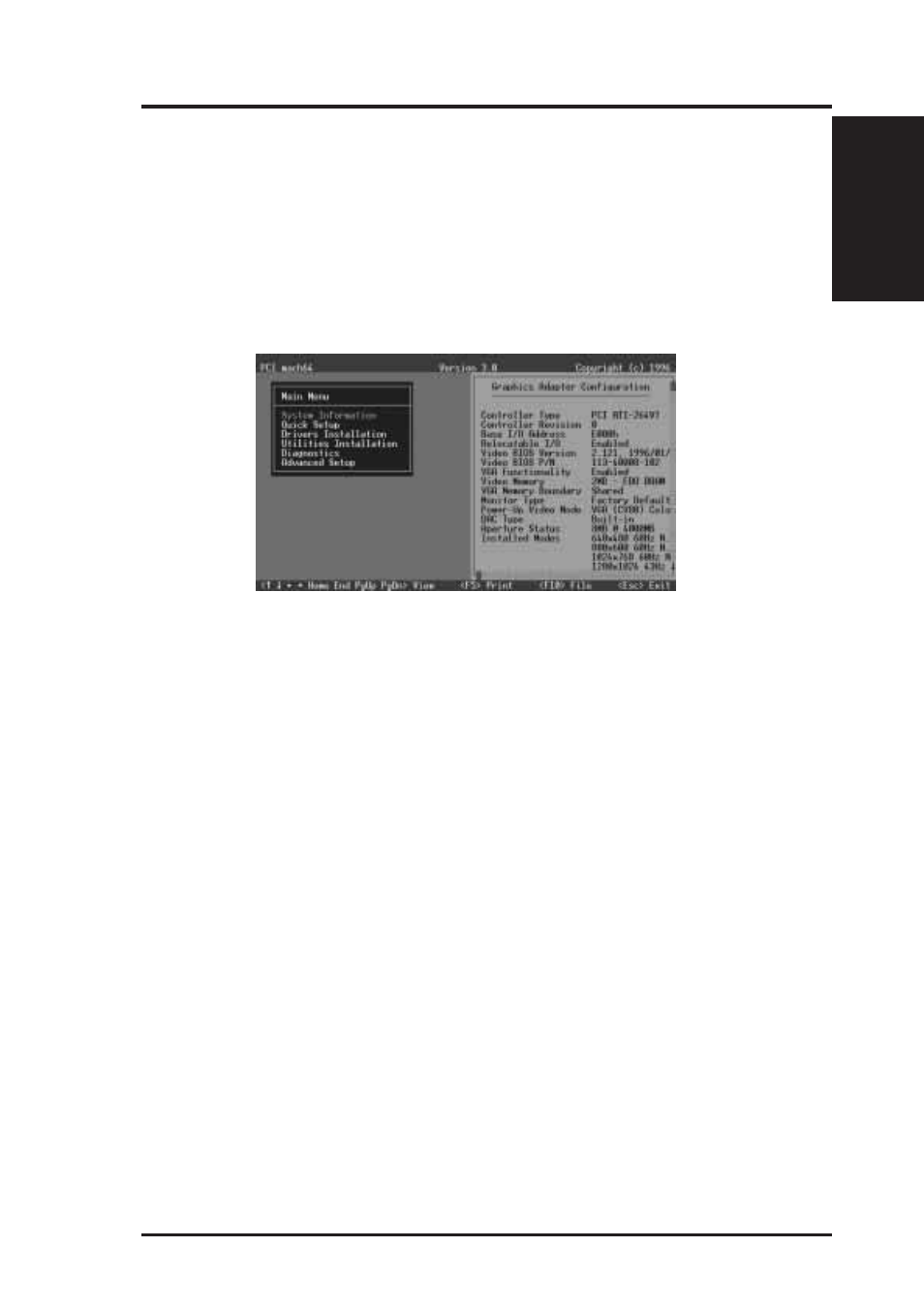 Xi. other video drivers, Select system information (optional), Quick setup (optional) | Asus TX97-XV User Manual | Page 91 / 98