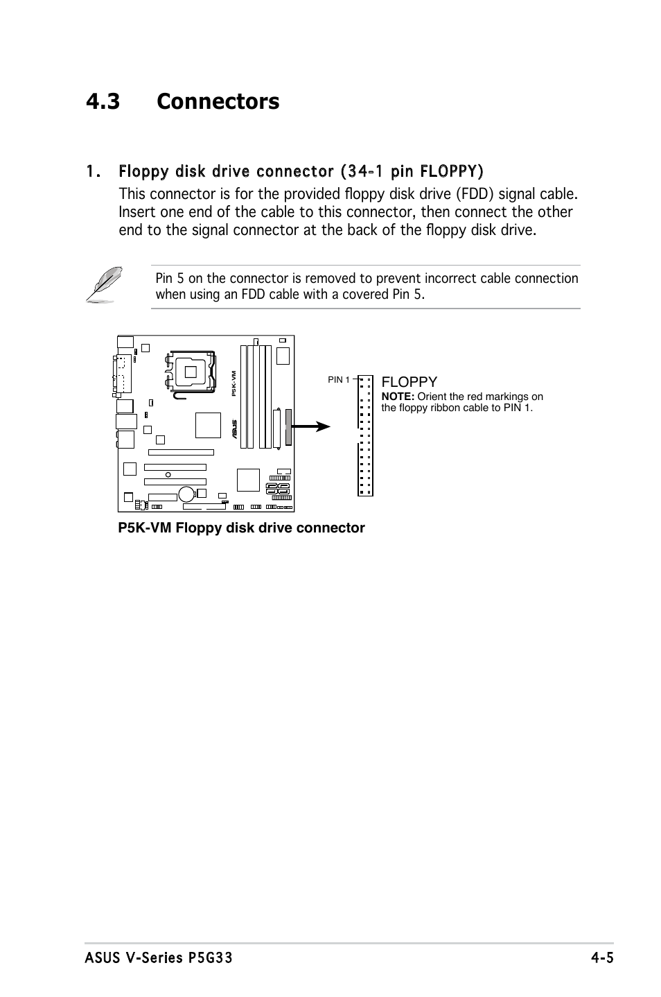 3 connectors | Asus V3-P5G33 User Manual | Page 61 / 103