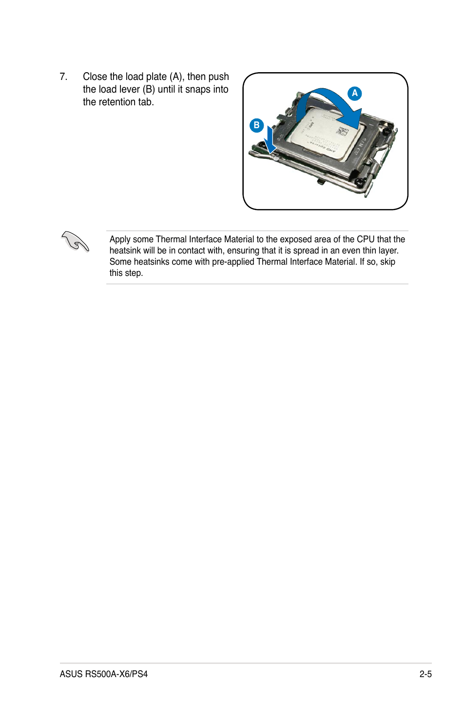 Asus RS500A-X6/PS4 User Manual | Page 23 / 146