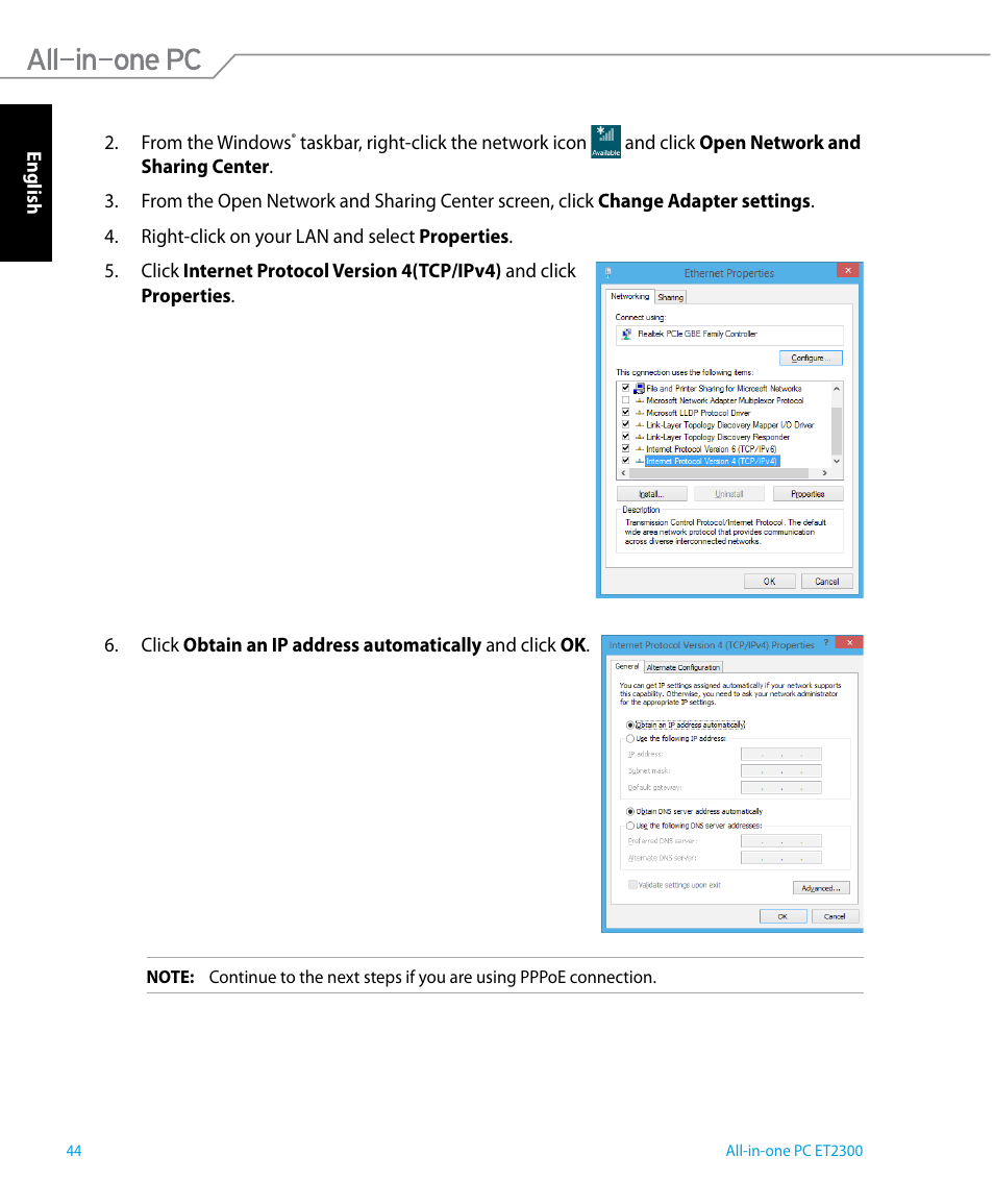 Asus ET2300IUTI User Manual | Page 44 / 56