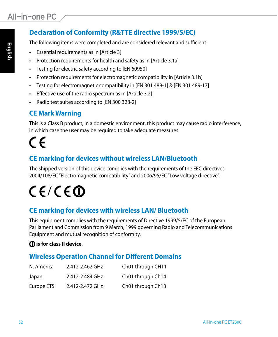 Asus ET2300IUTI User Manual | Page 52 / 56