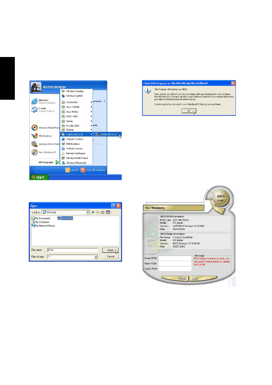 Updating your bios | Asus L3S User Manual | Page 46 / 84