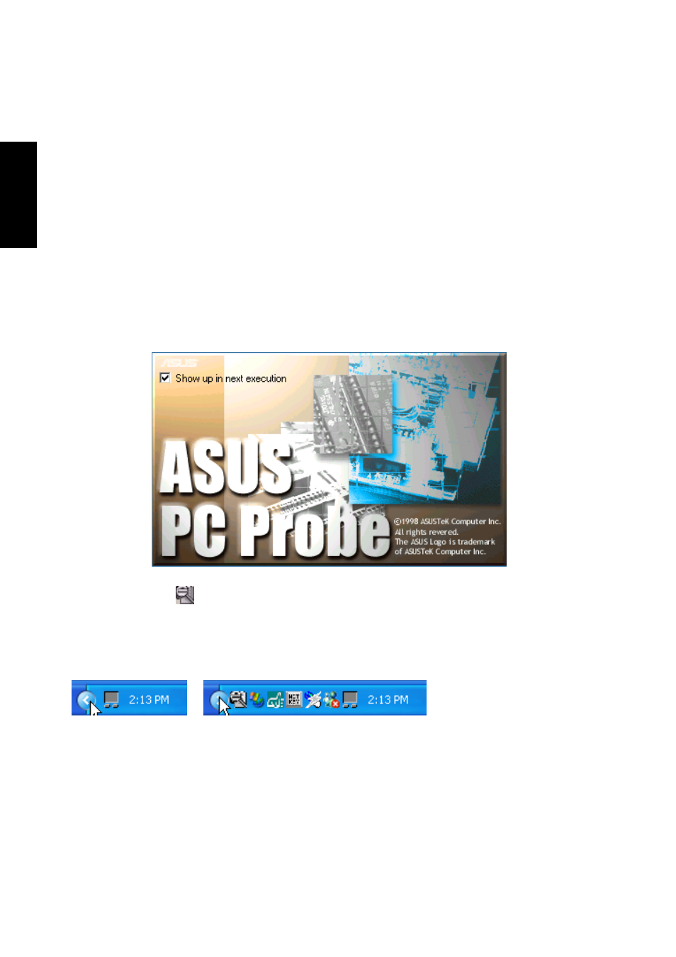 Welcome to asus pc probe | Asus L3S User Manual | Page 50 / 84