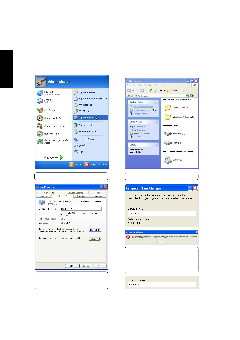 Configuring the network device | Asus L3S User Manual | Page 62 / 84