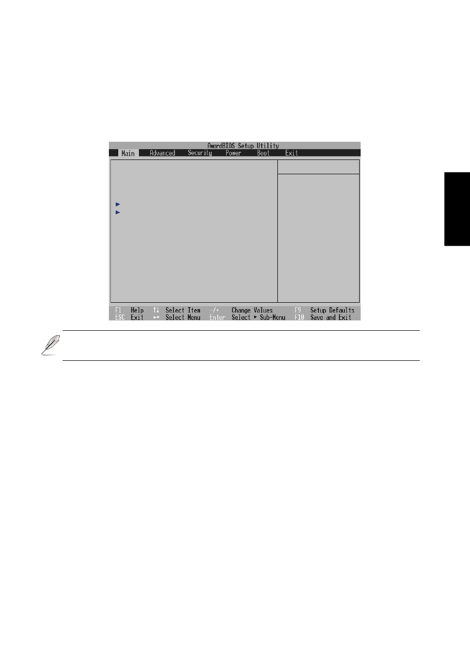 Main menu, System time, System date | Asus L3S User Manual | Page 69 / 84