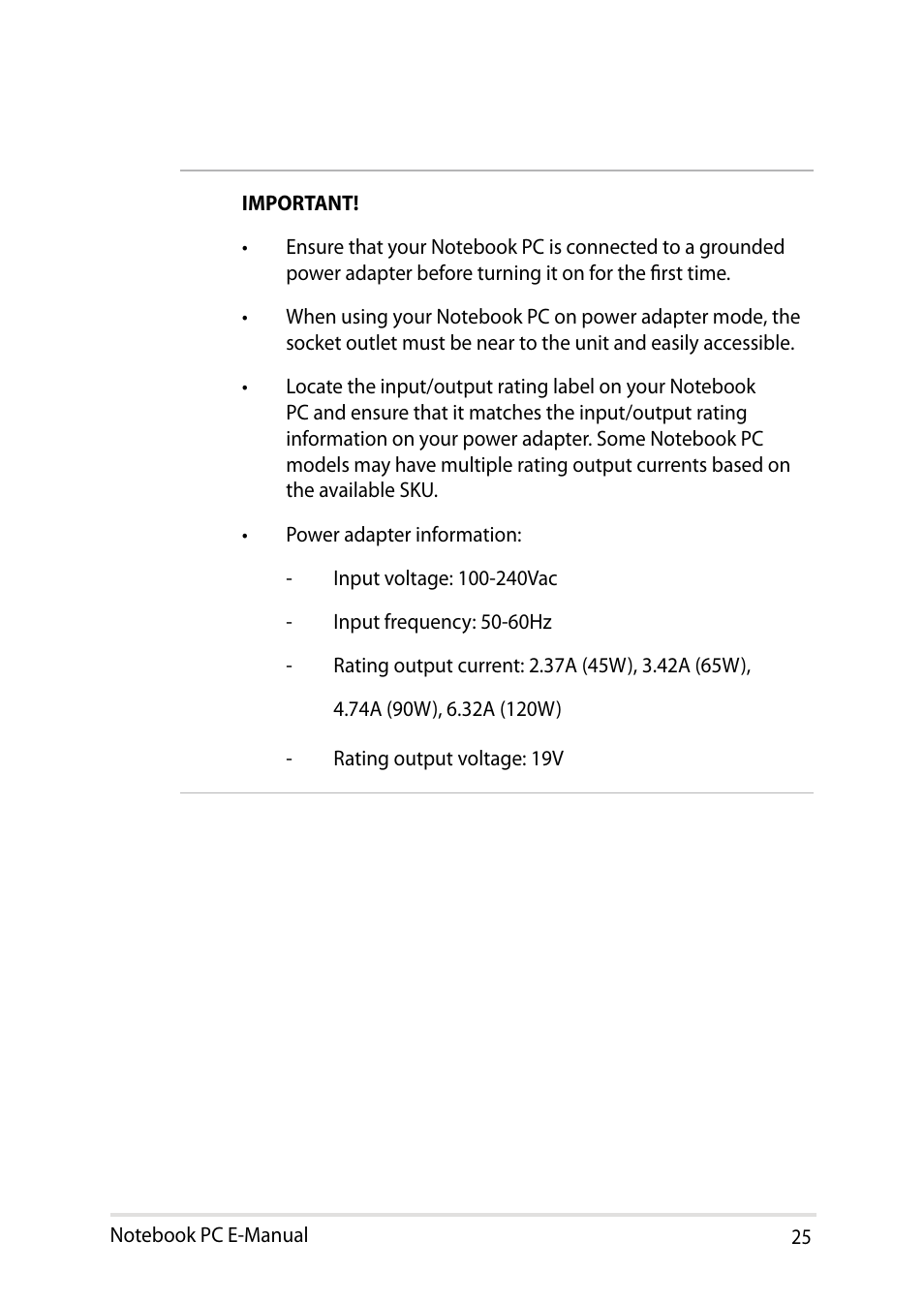 Asus X750LB User Manual | Page 25 / 114