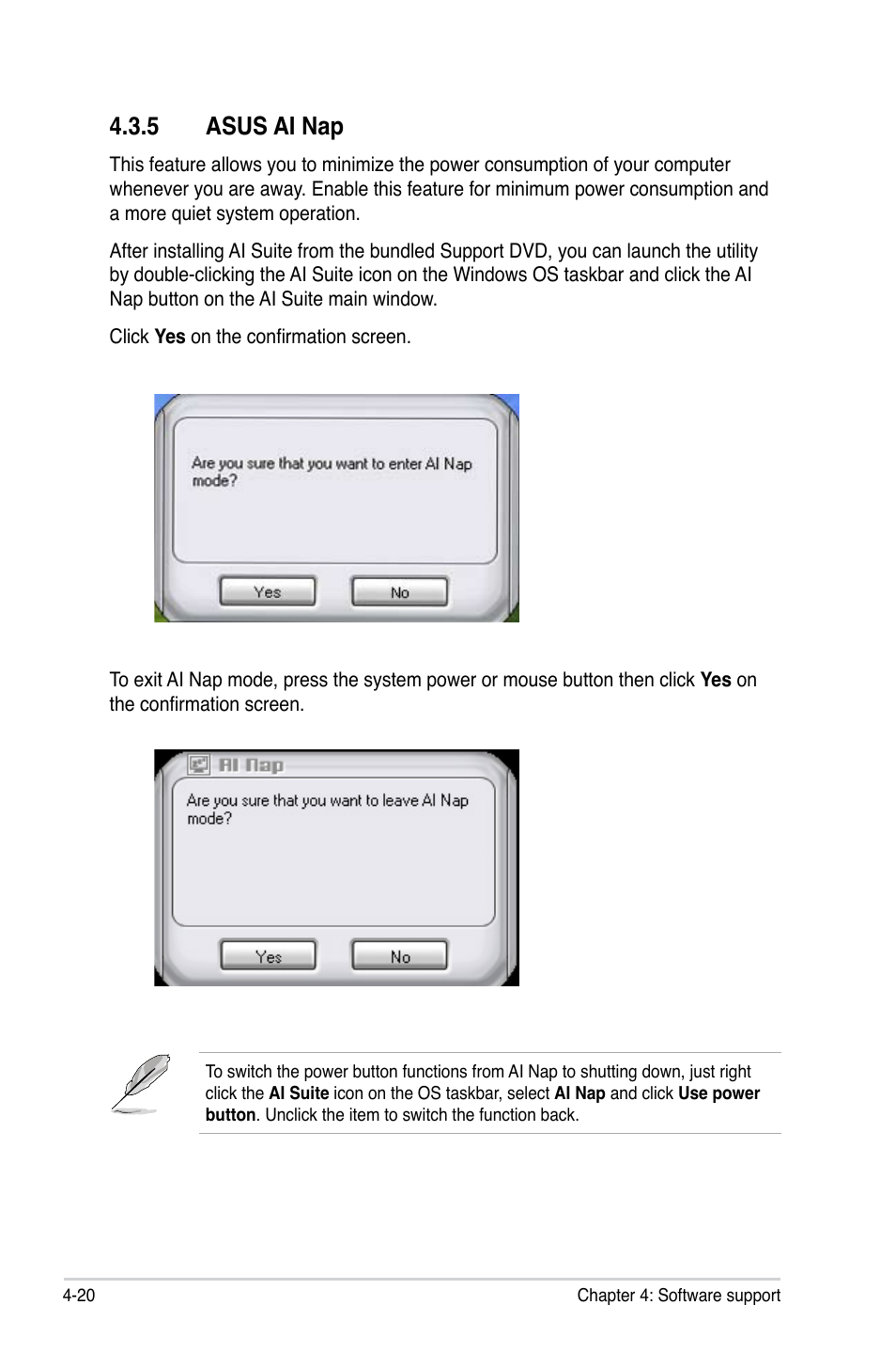 5 asus ai nap, Asus ai nap -20 | Asus P5QL User Manual | Page 120 / 136