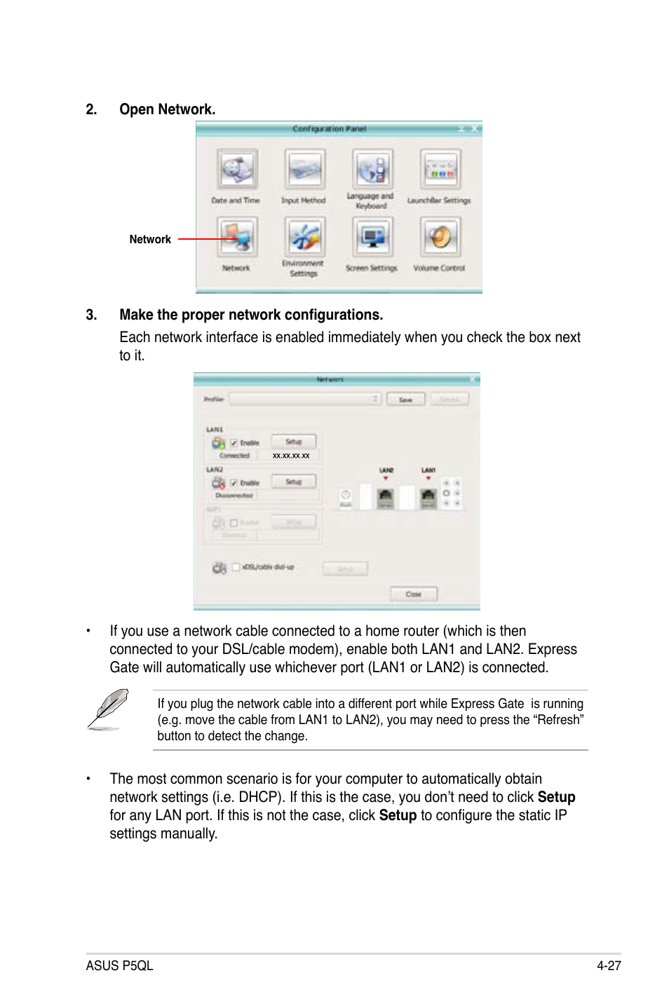 Asus P5QL User Manual | Page 127 / 136