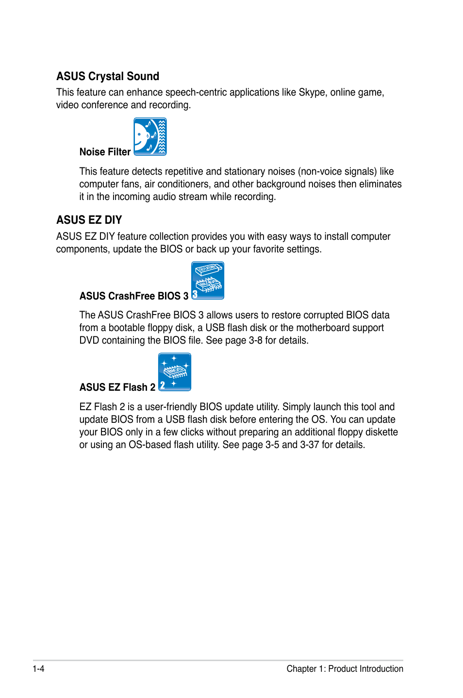Asus P5QL User Manual | Page 18 / 136