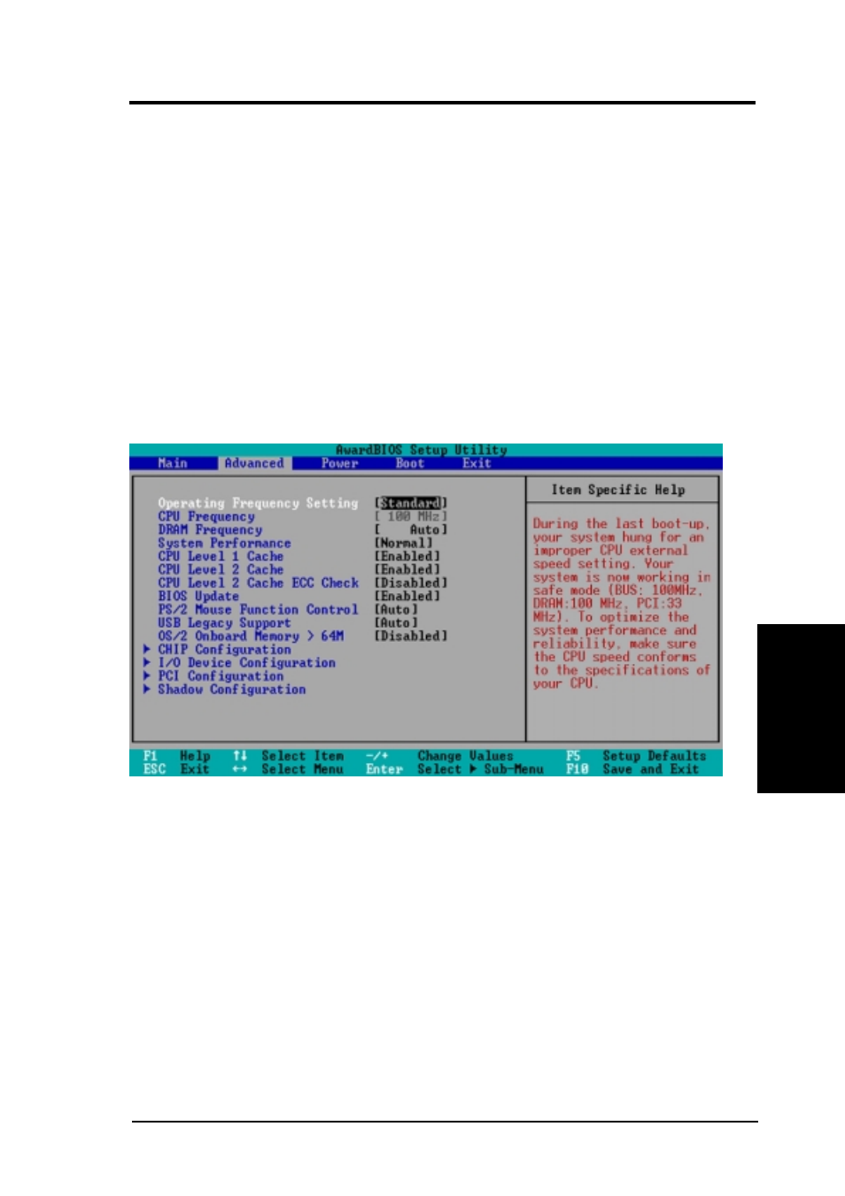 Bios setup | Asus A7VI-VM User Manual | Page 53 / 96