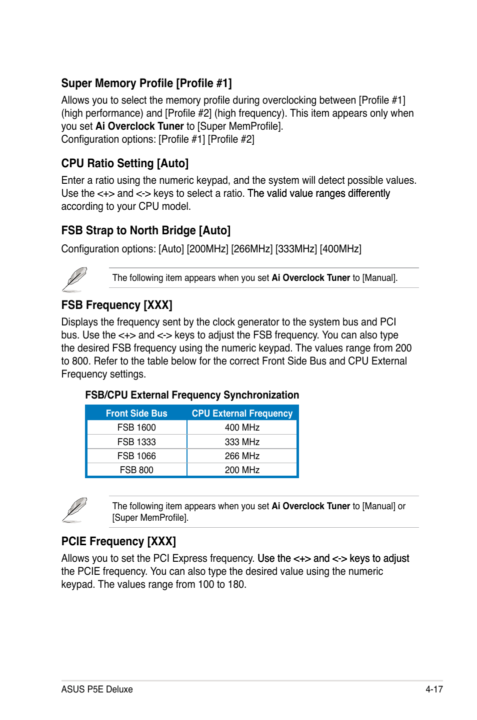 Asus P5E Deluxe User Manual | Page 83 / 174