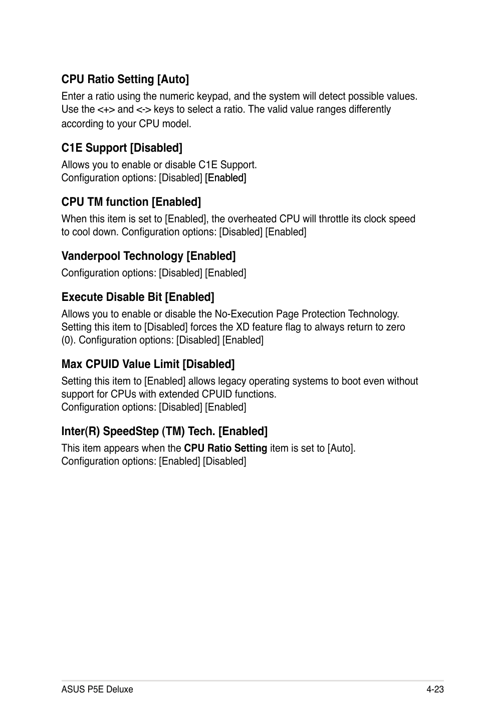 Asus P5E Deluxe User Manual | Page 89 / 174