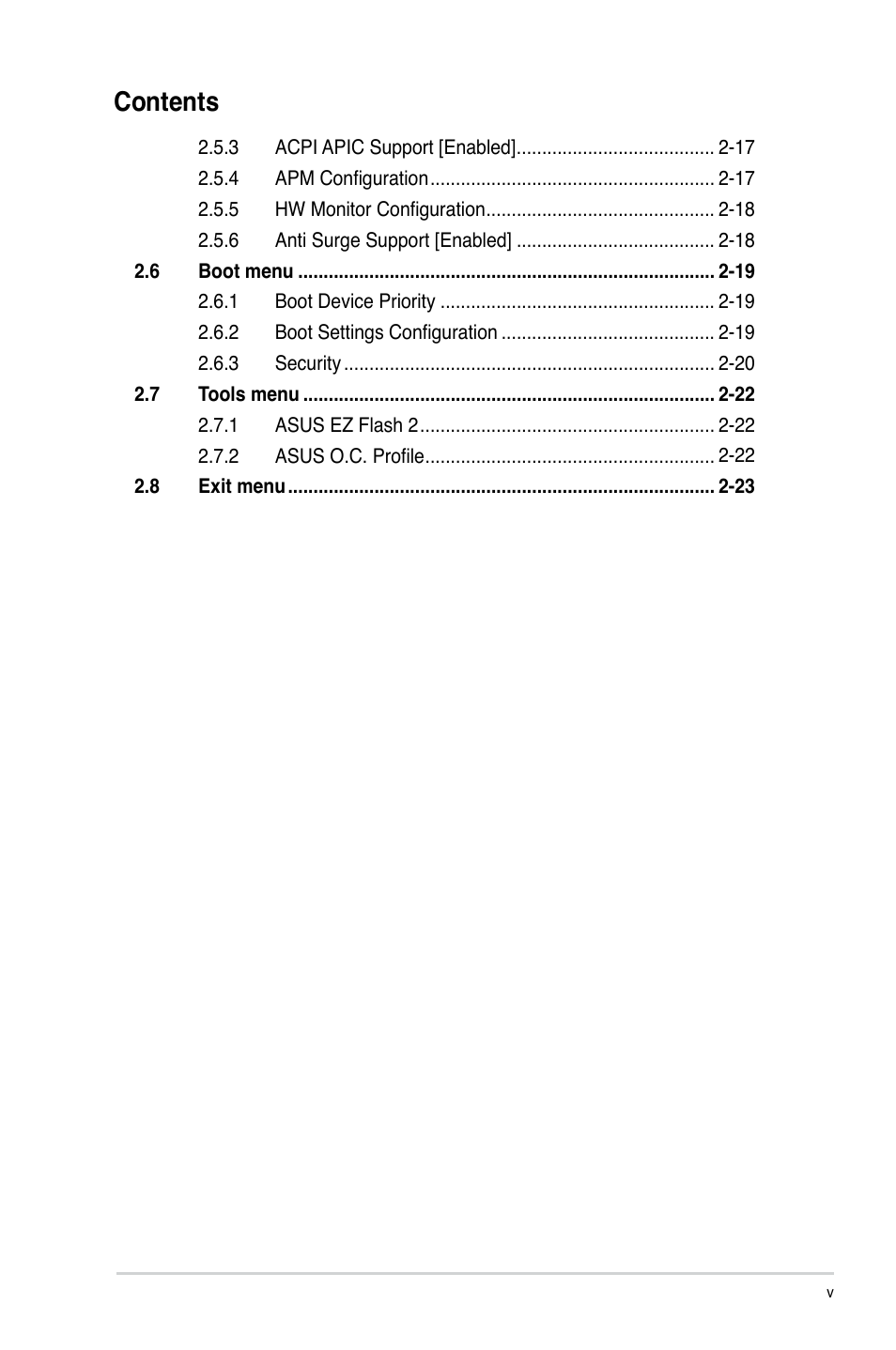 Asus M5A78L-M LX User Manual | Page 5 / 64