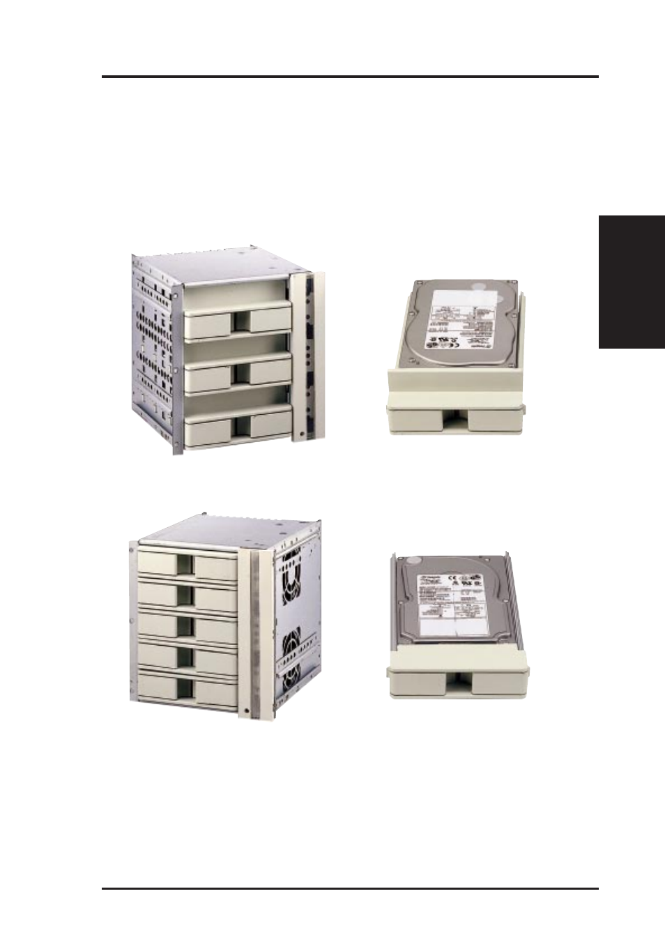 Ii. system components, Hot-swap trays | Asus AP2000 User Manual | Page 21 / 40
