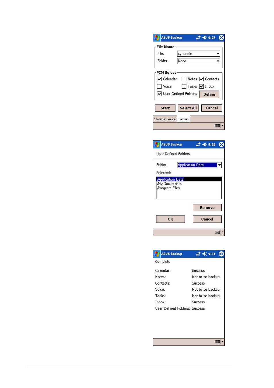 Asus MyPal A730 User Manual | Page 112 / 204