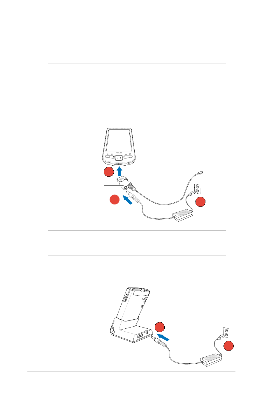 Connecting the ac adapter | Asus MyPal A730 User Manual | Page 18 / 204