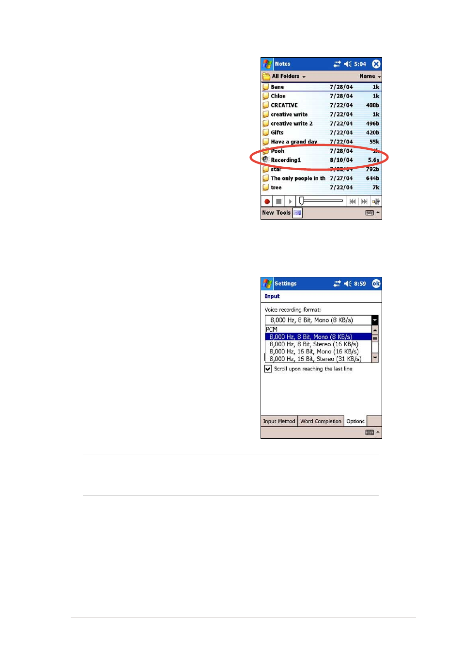 Asus MyPal A730 User Manual | Page 35 / 204