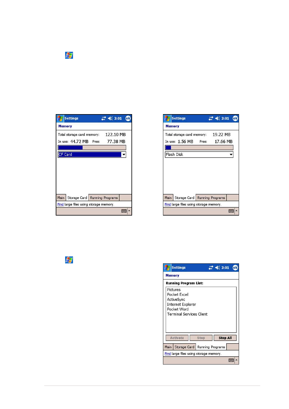 Asus MyPal A730 User Manual | Page 55 / 204